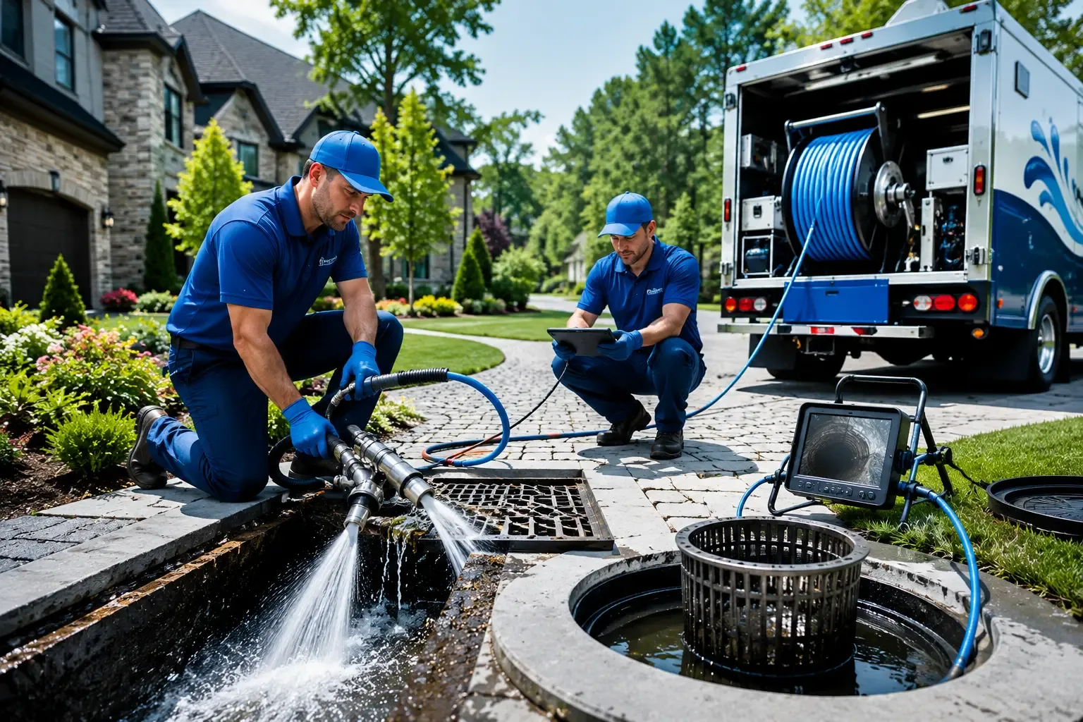 Local outdoor drain cleaning professionals in Cambria, WI